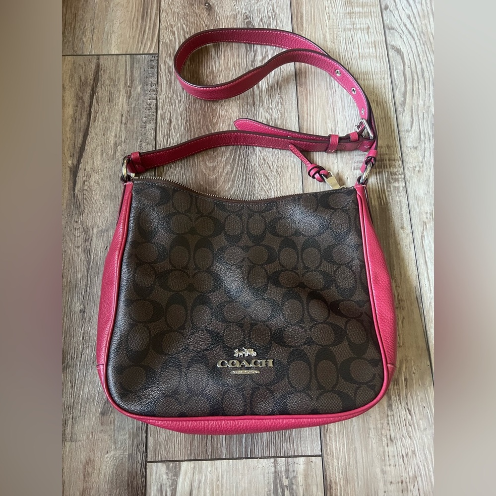 Coach Ellie File Bag In Signature Canvas